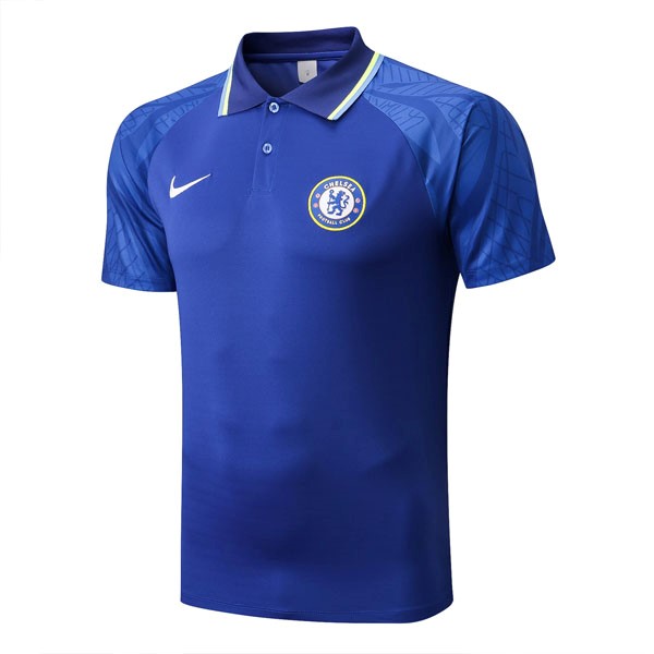 Polo Chelsea 2022-23 Blau